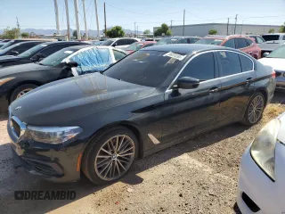 2019 BMW 5 Series 540i xDrive z VIN WBAJE7C59KWW08196, wystawiony jako Copart lot #58231265 z przebiegiem 162 400 mil mil oraz Czysty tytuł • Clean title. Historia ofert i sprzedaży dostępna na DreamBid. Obrazek 1.