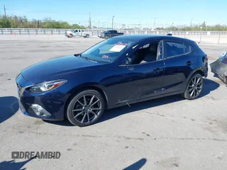 2014 Mazda 3 S Grand Touring with VIN JM1BM1M32E1208762, listed as a IAAI auction lot 41814130 with 117,620 mi miles and . Bid and sale history available at DreamBid. Image 15.