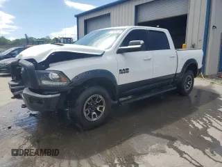 2016 Ram 1500 Rebel with VIN 1C6RR7YTXGS121791, listed as a Copart auction lot 57629935 with 202,960 mi miles and Salvage title. Bid and sale history available at DreamBid. Image 1.