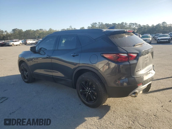 2021 Chevrolet Blazer LT with VIN 3GNKBCRS9MS532927, listed as a Copart auction lot 49718015 with 77,987 mi miles and Salvage title. Bid and sale history available at DreamBid. Image 2.