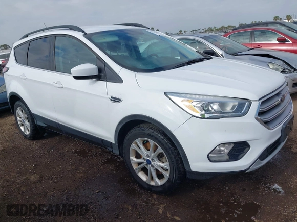 2017 Ford Escape SE with VIN 1FMCU9GD3HUD95726, listed as a IAAI auction lot 42121586 with 96,048 mi miles. Bid and sale history available at carsss.com. Image 1.