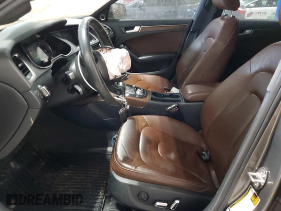 2014 Audi A4 Premium Plus with VIN WAUFFAFL5EN020462, listed as a Copart auction lot 48224945 with 154,693 mi miles and Salvage Title. Bid and sale history available at carsss.com. Image 7.