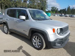 2017 Jeep Renegade Altitude z VIN ZACCJABB0HPF03399, wystawiony jako IAAI lot #42204522 z przebiegiem 60 100 mil mil oraz . Historia ofert i sprzedaży dostępna na DreamBid. Obrazek 1.