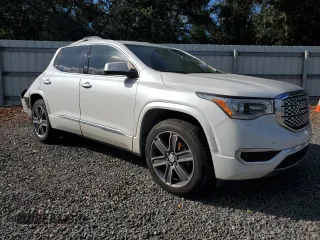 2017 GMC Acadia Denali with VIN 1GKKNPLS8HZ195101, listed as a Copart auction lot 46375685 with Not Provided miles and Salvage Title. Bid and sale history available at DreamBid. Image 4.