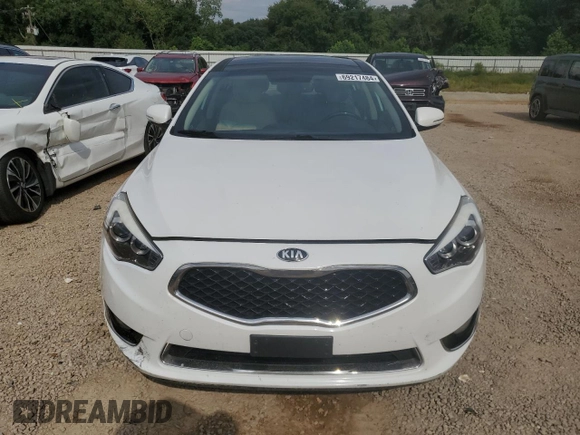 2016 Kia Cadenza Premium with VIN KNALN4D79G5207123, listed as a Copart auction lot 69217484 with 126,233 mi miles and Salvage Title. Bid and sale history available at carsss.com. Image 5.