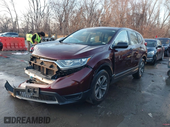 2017 Honda CR-V LX with VIN 5J6RW6H3XHL000616, listed as a IAAI auction lot 41132561 with 64,270 mi miles. Bid and sale history available at carsss.com. Image 2.