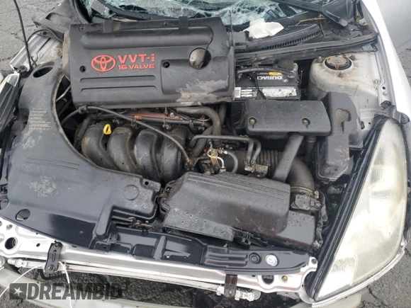 2003 Toyota Celica GT with VIN JTDDR32T530166373, listed as a Copart auction lot 85332084 with 0 mi miles and Salvage Title. Bid and sale history available at carsss.com. Image 12.