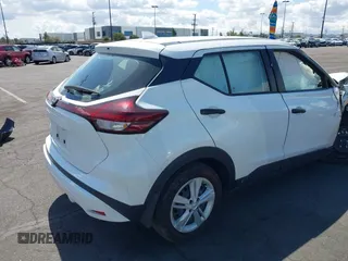 2022 Nissan Kicks S with VIN 3N1CP5BV3NL499825, listed as a IAAI auction lot 41932673 with 48,664 mi miles. Bid and sale history available at carsss.com. Image 4.