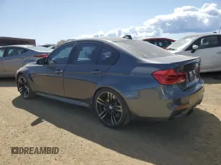 2016 BMW M3 with VIN WBS8M9C53G5D31473, listed as a Copart auction lot 50033425 with 88,302 mi miles and Salvage title. Bid and sale history available at DreamBid. Image 2.