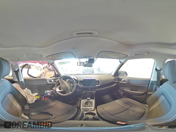2024 Hyundai Venue SEL with VIN KMHRC8A30RU331698, listed as a Copart auction lot 44720575 with 661 mi miles and Salvage title. Bid and sale history available at DreamBid. Image 15.