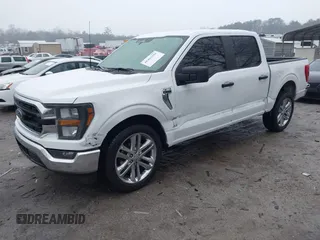 2023 Ford F-150 XL with VIN 1FTEW1C87PFA34231, listed as a IAAI auction lot 41403103 with 29,475 mi miles. Bid and sale history available at carsss.com. Image 22.