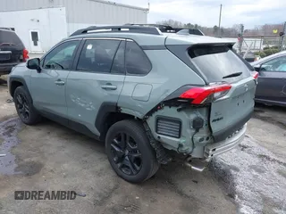 2023 Toyota RAV4 Adventure with VIN 2T3J1RFV5PW340095, listed as a IAAI auction lot 41719539 with 12,382 mi miles. Bid and sale history available at carsss.com. Image 3.