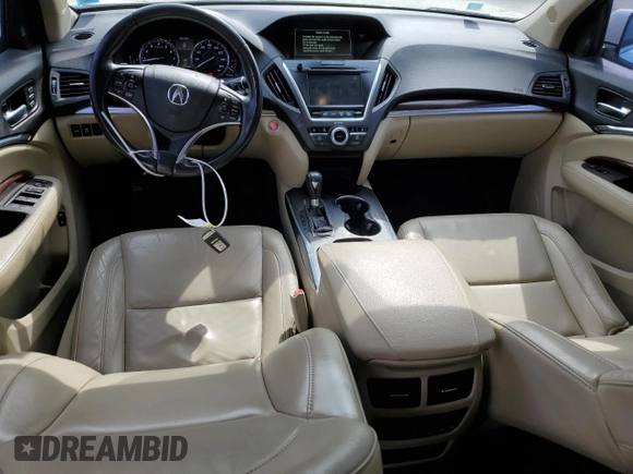 2015 Acura MDX Tech Pkg with VIN 5FRYD3H45FB002139, listed as a Copart auction lot 47551305 with 119,170 mi miles and Clean Title. Bid and sale history available at carsss.com. Image 8.