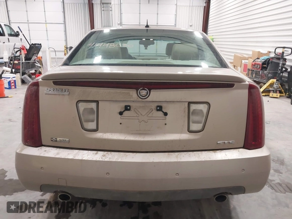 2005 Cadillac STS with VIN 1G6DC67A550224742, listed as a IAAI auction lot 41448030 with 152,149 mi miles. Bid and sale history available at carsss.com. Image 16.