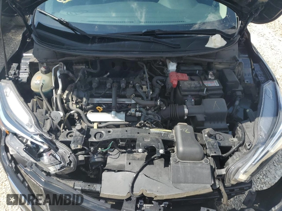 2023 Nissan Versa SV with VIN 3N1CN8EVXPL859338, listed as a Copart auction lot 57597045 with 35,839 mi miles and Non repairable. Bid and sale history available at DreamBid. Image 11.