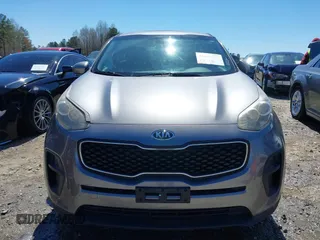 2017 Kia Sportage LX with VIN KNDPM3AC4H7156977, listed as a IAAI auction lot 41851476 with 101,778 mi miles. Bid and sale history available at carsss.com. Image 12.