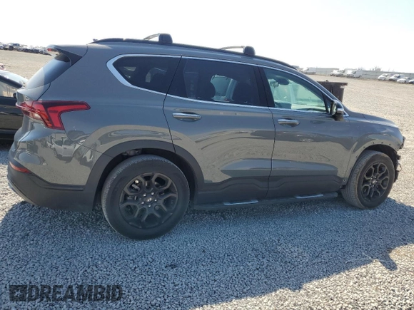 2023 Hyundai Santa Fe XRT with VIN 5NMS64AJXPH494030, listed as a Copart auction lot 48969805 with 20,333 mi miles and Salvage Title. Bid and sale history available at carsss.com. Image 3.
