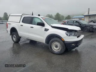 2021 Ford Ranger XL with VIN 1FTER4FH1MLD33442, listed as a Copart auction lot 55461565 with Not provided miles and Salvage title. Bid and sale history available at DreamBid. Image 4.