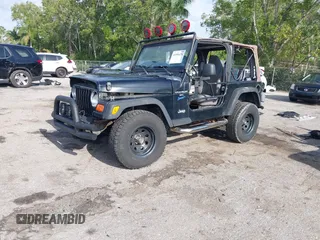 1997 Jeep Wrangler Sport with VIN 1J4FY19S5VP539283, listed as a IAAI auction lot 41996476 with 131,593 mi miles and . Bid and sale history available at DreamBid. Image 18.
