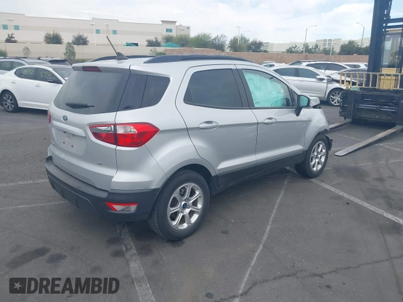2021 Ford EcoSport SE with VIN MAJ3S2GE3MC431771, listed as a IAAI auction lot 41989483 with 33,778 mi miles and . Bid and sale history available at DreamBid. Image 4.