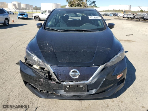2019 Nissan LEAF SV with VIN 1N4AZ1CP5KC321239, listed as a Copart auction lot 48240285 with NaN miles and Salvage Title. Bid and sale history available at carsss.com. Image 5.