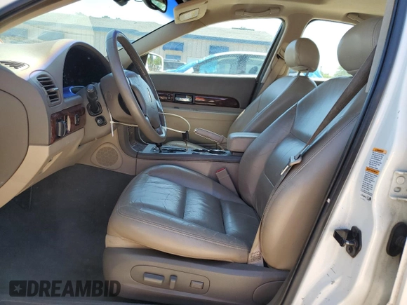 2001 Lincoln LS Sport with VIN 1LNHM87A31Y634664, listed as a Copart auction lot 53137475 with 120,072 mi miles and Salvage Title. Bid and sale history available at DreamBid. Image 7.