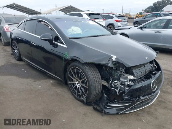 2024 Mercedes-Benz EQS 450 z VIN W1KCG2EB5RA046256, wystawiony jako IAAI lot #41203235 z przebiegiem 5 332 mil mil oraz . Historia ofert i sprzedaży dostępna na DreamBid. Obrazek 1.