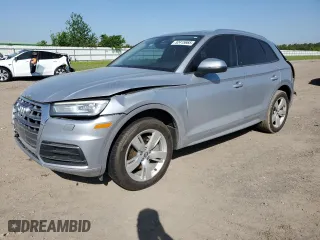 2018 Audi Q5 Premium with VIN WA1ANAFY9J2015010, listed as a Copart auction lot 52415665 with 103,420 mi miles and Salvage Title. Bid and sale history available at carsss.com. Image 1.
