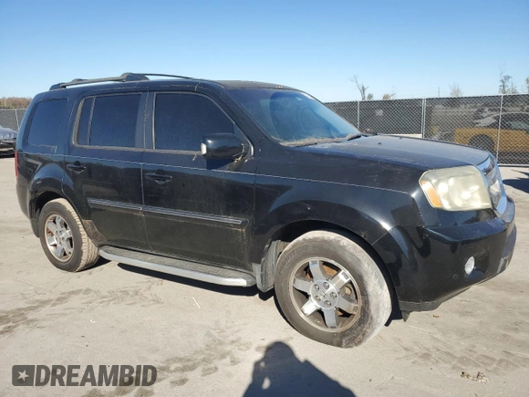 2010 Honda Pilot Touring with VIN 5FNYF3H82AB008505, listed as a Copart auction lot 87769825 with 256,238 mi miles and Clean Title. Bid and sale history available at DreamBid. Image 4.