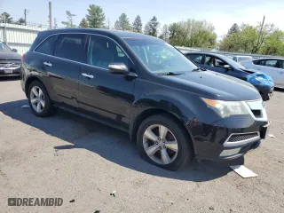 2011 Acura MDX with VIN 2HNYD2H22BH542282, listed as a Copart auction lot 54589905 with 184,327 mi miles and Clean Title. Bid and sale history available at carsss.com. Image 4.