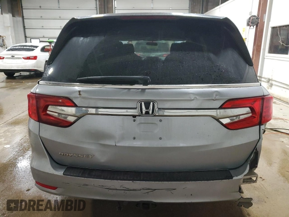 2019 Honda Odyssey LX with VIN 5FNRL6H29KB028228, listed as a Copart auction lot 47819875 with 91,169 mi miles and Salvage Title. Bid and sale history available at DreamBid. Image 6.