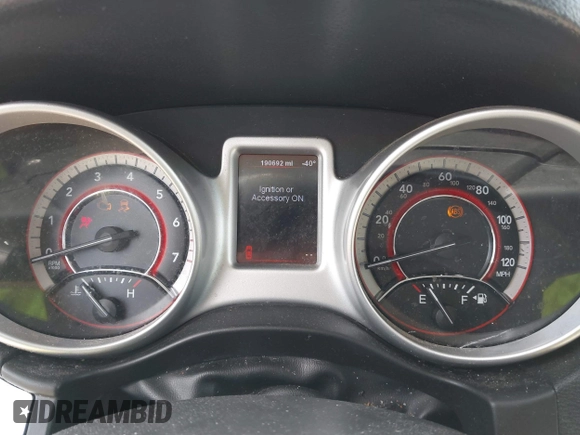 2012 Dodge Journey SXT with VIN 3C4PDCBG3CT387763, listed as a IAAI auction lot 42720016 with 190,692 mi miles and . Bid and sale history available at DreamBid. Image 7.