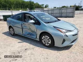 2017 Toyota Prius Two с VIN JTDKBRFU0H3055852, выставлен на аукционе Copart как лот 58209985 с пробегом 52 275 миль миль и Списание • Salvage title. История ставок и продаж доступна на DreamBid. Изображение 4.