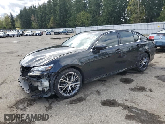 2018 Lexus GS 350 with VIN JTHCZ1BL1JA007789, listed as a Copart auction lot 52161195 with 63,808 mi miles and Salvage title. Bid and sale history available at DreamBid. Image 1.