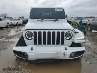 2023 Jeep Gladiator Overland with VIN 1C6HJTFG0PL564950, listed as a Copart auction lot 80207494 with 28,058 mi miles and Salvage Title. Bid and sale history available at carsss.com. Image 5.
