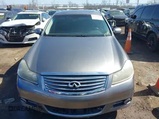 2010 Infiniti M with VIN JN1CY0AR7AM960352, listed as a IAAI auction lot 41754408 with 227,408 mi miles. Bid and sale history available at carsss.com. Image 12.