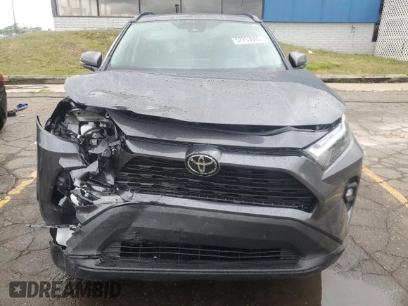 2025 Toyota RAV4 XLE Premium with VIN 2T3A1RFV8SC525056, listed as a Copart auction lot 57753695 with 1,051 mi miles and Clean title. Bid and sale history available at DreamBid. Image 5.