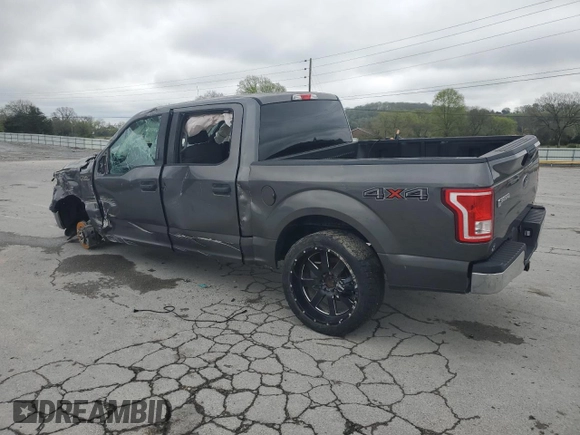 2016 Ford F-150 XLT with VIN 1FTEW1EF4GKE98094, listed as a Copart auction lot 52121985 with 125,000 mi miles and Salvage Title. Bid and sale history available at DreamBid. Image 2.