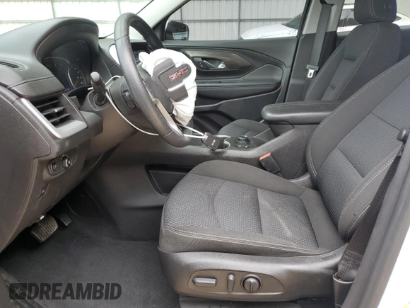 2022 GMC Terrain SLE with VIN 3GKALMEV1NL149023, listed as a Copart auction lot 58888875 with 22,071 mi miles and Salvage title. Bid and sale history available at DreamBid. Image 7.