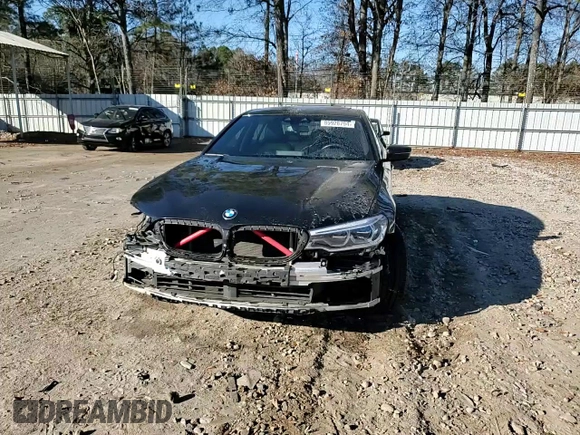 2017 BMW 5 Series 530i xDrive with VIN WBAJA7C37HG457940, listed as a Copart auction lot 85928794 with 134,801 mi miles and Salvage Title. Bid and sale history available at carsss.com. Image 14.