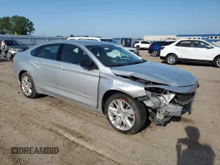 2016 Chevrolet Impala LS with VIN 2G11X5SA3G9173507, listed as a Copart auction lot 63332315 with 139,079 mi miles and Salvage title. Bid and sale history available at DreamBid. Image 4.