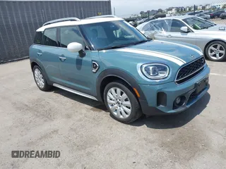 2022 MINI Countryman Cooper S with VIN WMZ53BR08N3N29732, listed as a IAAI auction lot 42173750 with 21,683 mi miles and . Bid and sale history available at DreamBid. Image 1.
