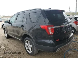 2017 Ford Explorer XLT with VIN 1FM5K8D88HGE01888, listed as a Copart auction lot 51487865 with 167,207 mi miles and Clean Title. Bid and sale history available at carsss.com. Image 2.