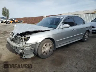 2003 Hyundai Sonata with VIN KMHWF25S63A761771, listed as a Copart auction lot 52436485 with 117,127 mi miles and Clean Title. Bid and sale history available at carsss.com. Image 1.