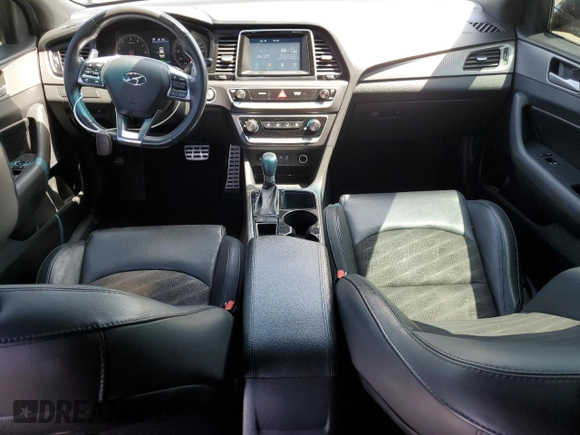 2018 Hyundai Sonata SEL z VIN 5NPE34AF2JH674856, wystawiony jako Copart lot #54791225 z przebiegiem 149 653 mil mil oraz Szkoda całkowita • Salvage title. Historia ofert i sprzedaży dostępna na DreamBid. Obrazek 8.