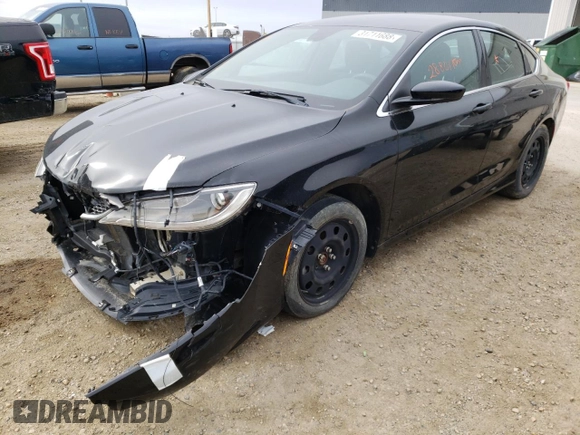 2016 Chrysler 200 LX with VIN 1C3CCCFB4GN122733, listed as a Copart auction lot 31711688 with 28,800 mi miles and Salvage Title. Bid and sale history available at carsss.com. Image 2.