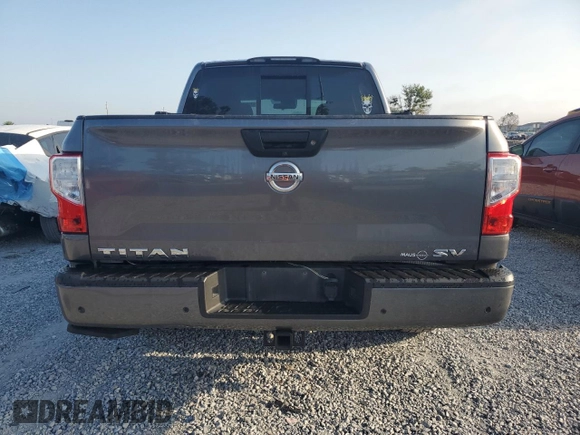 2021 Nissan Titan S z VIN 1N6AA1EE6MN531298, wystawiony jako Copart lot #57401105 z przebiegiem 72 655 mil mil oraz Szkoda całkowita • Salvage title. Historia ofert i sprzedaży dostępna na DreamBid. Obrazek 6.