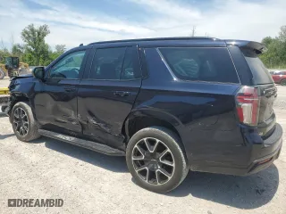2022 Chevrolet Tahoe RST with VIN 1GNSKRKD6NR144329, listed as a Copart auction lot 58486094 with 48,760 mi miles and Salvage Title. Bid and sale history available at carsss.com. Image 2.