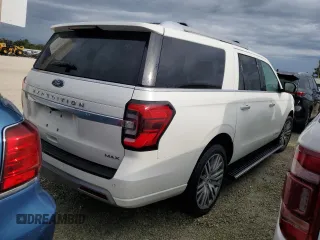 2023 Ford Expedition Max Platinum with VIN 1FMJK1M81PEA62357, listed as a Copart auction lot 73889994 with Not provided miles and Non repairable. Bid and sale history available at DreamBid. Image 3.