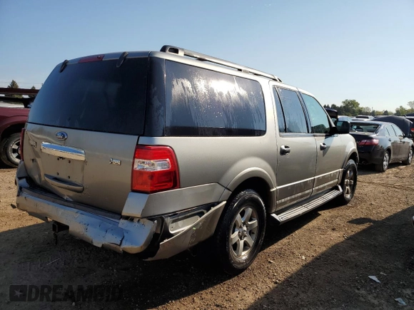 2009 Ford Expedition Max SSV with VIN 1FMFK16509LA10452, listed as a Copart auction lot 71484814 with 161,233 mi miles and Salvage title. Bid and sale history available at DreamBid. Image 3.